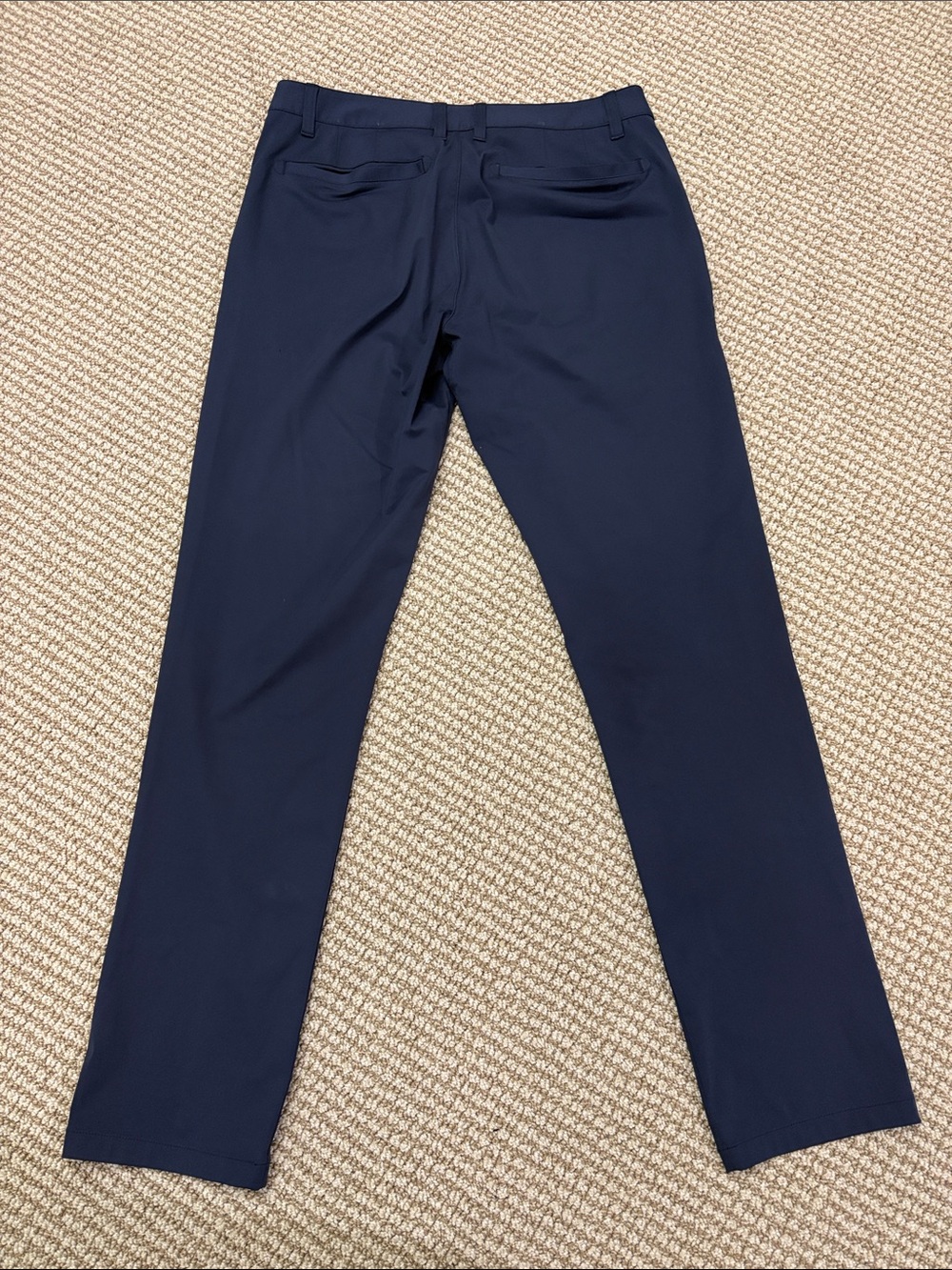 Men's Rhone Commuter Slim Navy Performance Pants 31 Waist - Picture 3 of 7